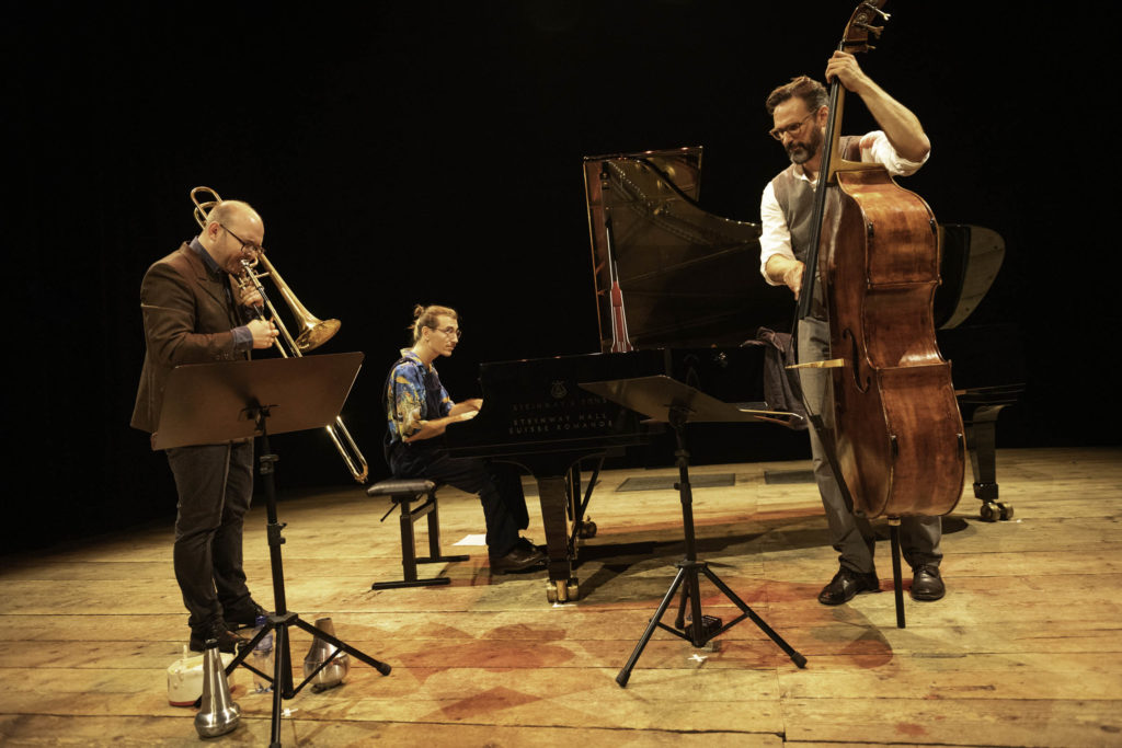 BLASER - SCHWAAR - WEBER Festival 1000 Jazz, La Chaux-de-Fonds, le 22 octobre 2022 Photo: Xavier Voirol/1000 Jazz