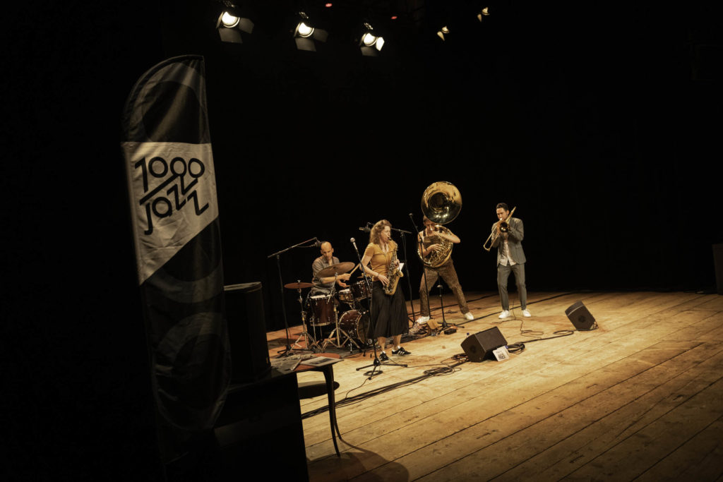 NICOLE JOHÄNNTGEN / HENRY III Festival 1000 Jazz, La Chaux-de-Fonds, le 20 octobre 2022 Photo: Xavier Voirol/1000 Jazz